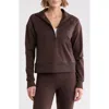 Marika Audrie Half-zip Pullover In Brown
