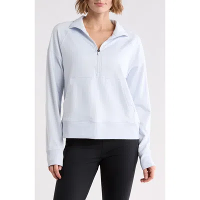 Marika Audrie Half-zip Pullover In Metallic