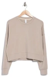Marika Becky Long Sleeve Pullover Sweater In Neutral