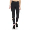 Marika Calista Cut Outs Stretch Yoha Leggings In Black In Black