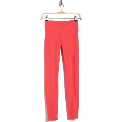 Marika Cameron High Waist Leggings In Red
