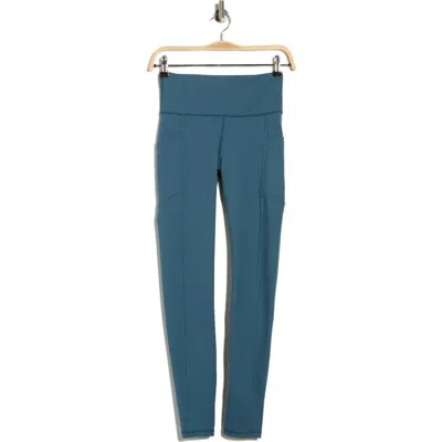 Marika Cameron High Waist Leggings In Blue