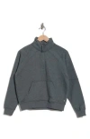Marika Camila Quarter Zip Pullover In Gray