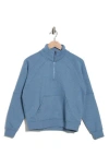 Marika Camila Quarter Zip Pullover In Blue