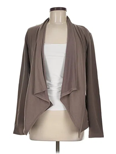 Pre-owned Marika Cardigan Sweater In Brown
