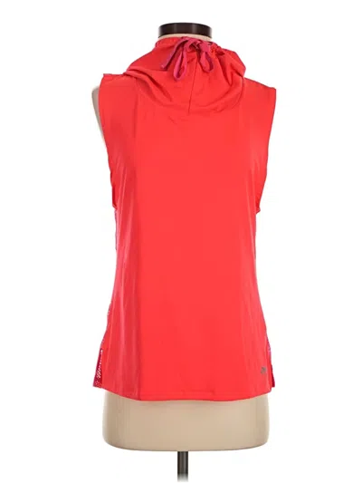 Pre-owned Marika Cardigan Sweater In Red
