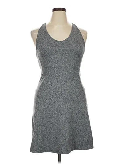 Pre-owned Marika Casual Dress In Gray