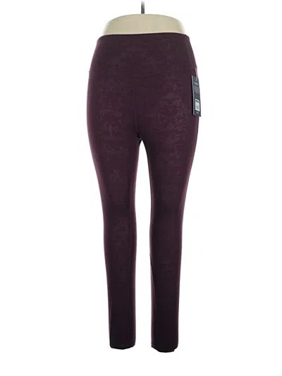 Pre-owned Marika Casual Pants In Burgundy