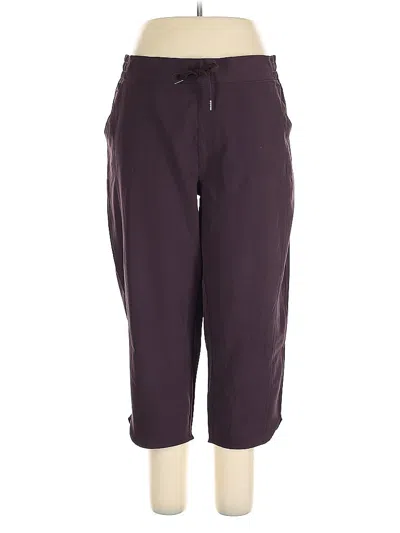 Pre-owned Marika Casual Pants In Purple