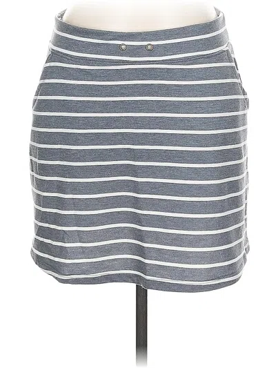 Pre-owned Marika Casual Skirt In Gray