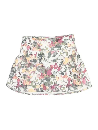 Pre-owned Marika Casual Skirt In White