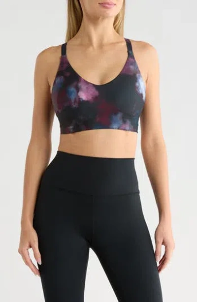 Marika Clarissa Sports Bra In Winetasting Clouded Cause