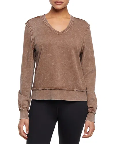 Marika Cora Pullover In Multi