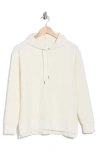 Marika Cora Ribbed Hoodie In White