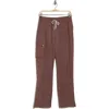 Marika Eve Lined Drawstring Pants In Peppercorn