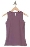 Marika Janie Rib Tank In Burgundy