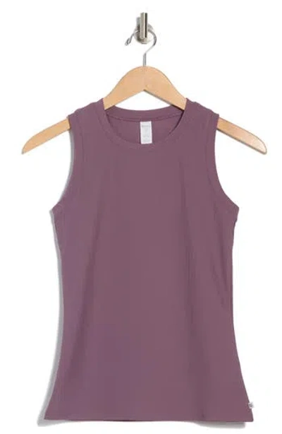Marika Janie Rib Tank In Burgundy