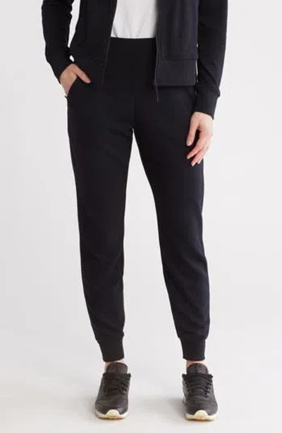 Marika Jenny High Waist Joggers In Black