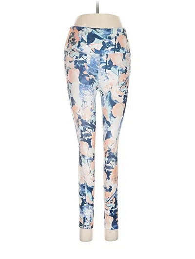 Pre-owned Marika Leggings In Blue