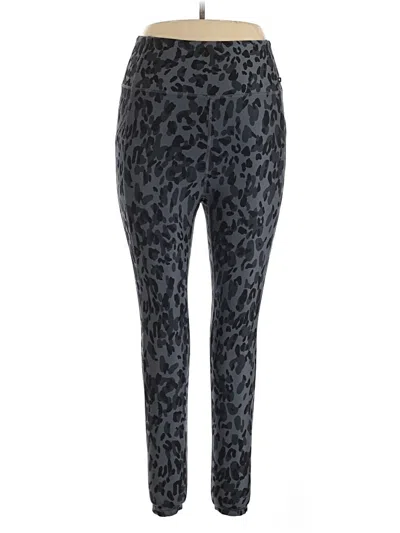 Pre-owned Marika Leggings In Gray