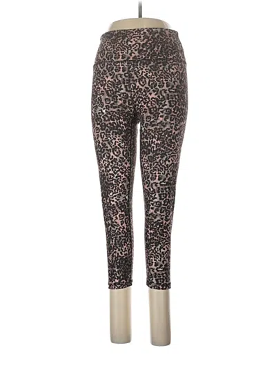 Pre-owned Marika Leggings In Pink