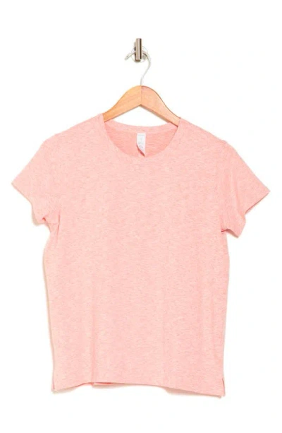 Marika Lia Heathered T-shirt In Pink