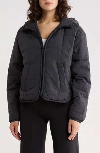 Marika Lia Hooded Jacket In Phantom