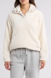 Marika Lily Faux Fur Pullover In Gardenia