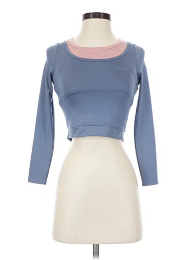 Pre-owned Marika Long Sleeve T-shirt In Blue