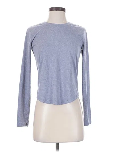 Pre-owned Marika Long Sleeve T-shirt In Gray