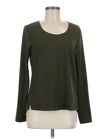 Pre-owned Marika Long Sleeve T-shirt In Green