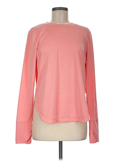 Pre-owned Marika Long Sleeve T-shirt In Pink