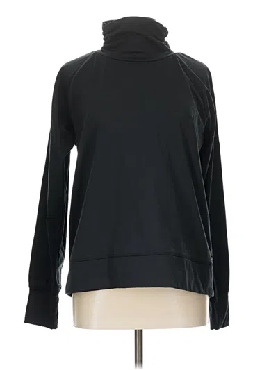 Pre-owned Marika Long Sleeve Turtleneck In Black