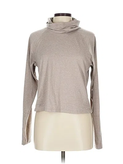 Pre-owned Marika Long Sleeve Turtleneck In Gray