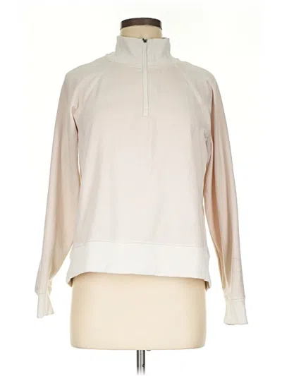 Pre-owned Marika Long Sleeve Turtleneck In Ivory