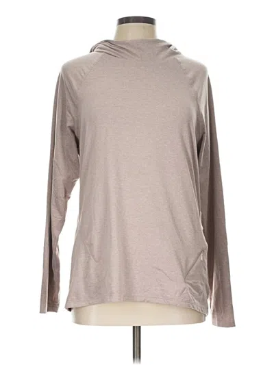 Pre-owned Marika Long Sleeve Turtleneck In Tan