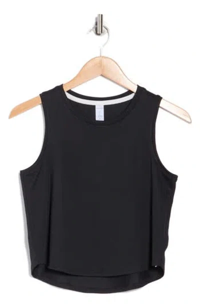 Marika Mabel Crop Tank In Black