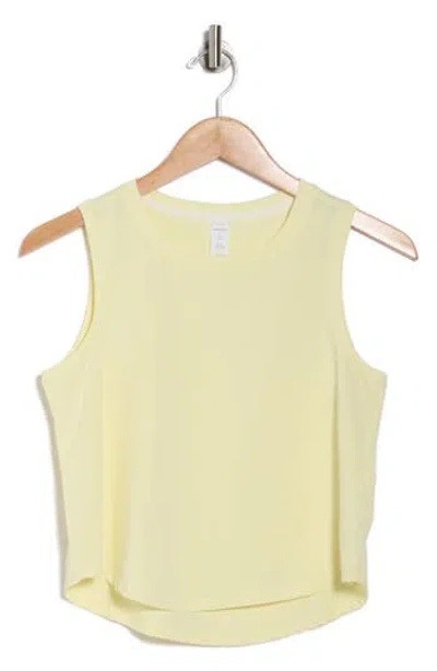 Marika Mabel Crop Tank In Yellow