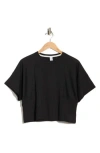 Marika Mabel Crop T-shirt In Black