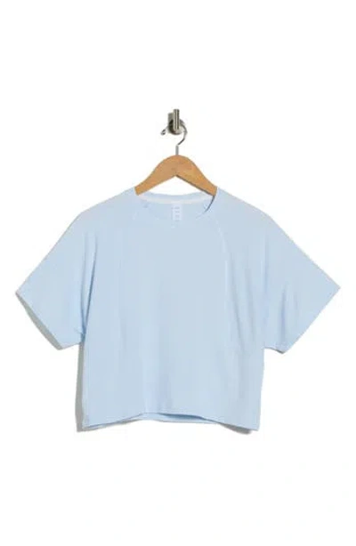Marika Mabel Crop T-shirt In Blue