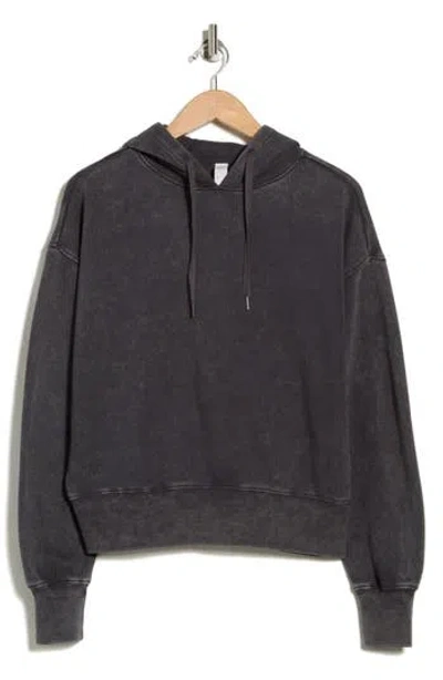 Marika Marin Oversize Fleece Hoodie In Black