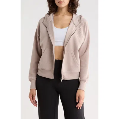 Marika Melody Crop Full Zip Hoodie In H. Atmosphere