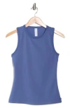 Marika Mindy Ribbed Active Tank In Blue
