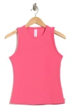 Marika Mindy Ribbed Active Tank In Pink