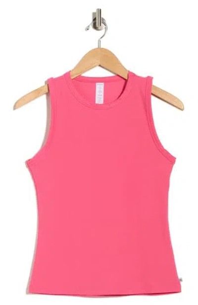 Marika Mindy Ribbed Active Tank In Pink