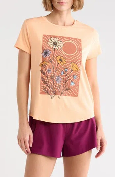 Marika Monica Graphic T-shirt In Orange