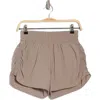 Marika Nyla 3-inch Running Shorts In Brown