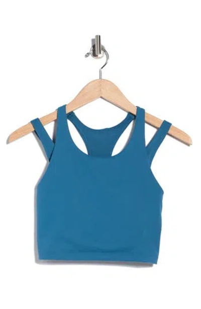 Marika Onxy Layered Sports Bra In Blue