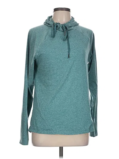 Pre-owned Marika Pullover Hoodie In Teal
