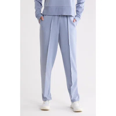 Marika Regina High Waist Pleated Ankle Pants In Blue